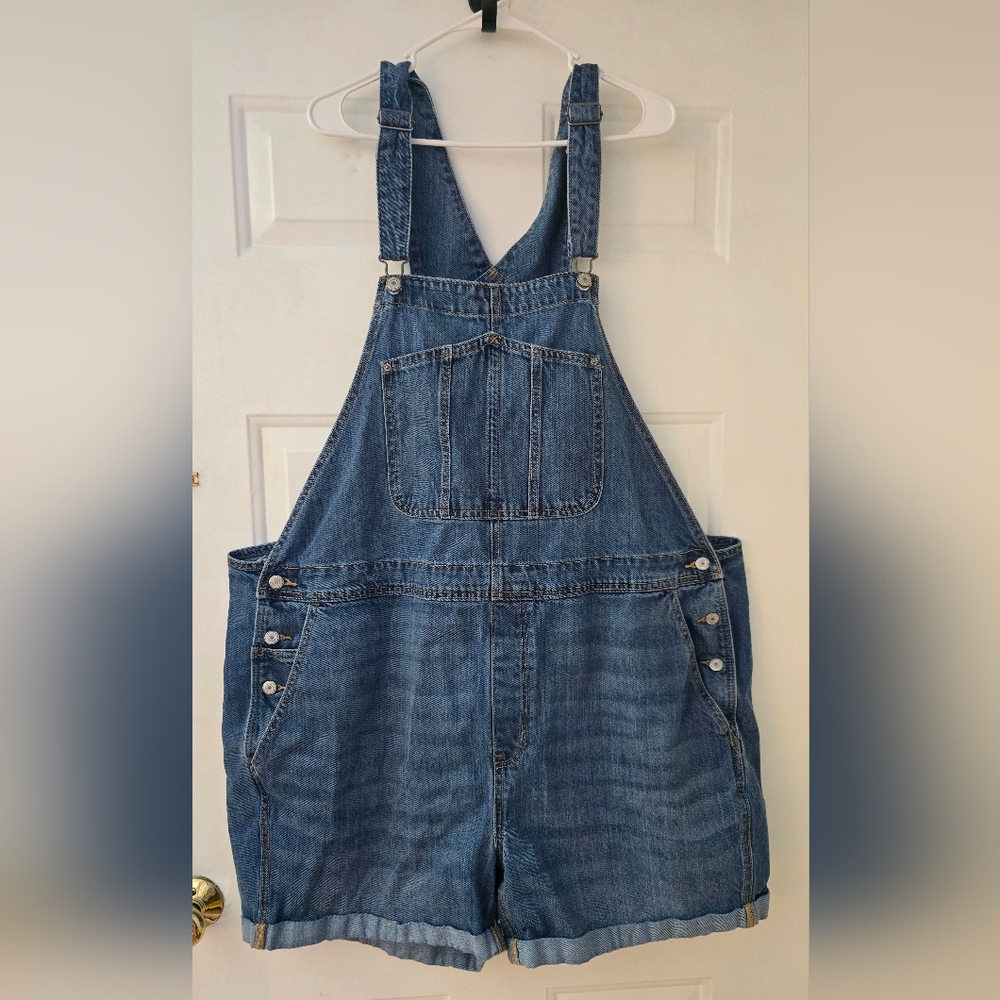 Blue Denim Overalls Old Navy 3x